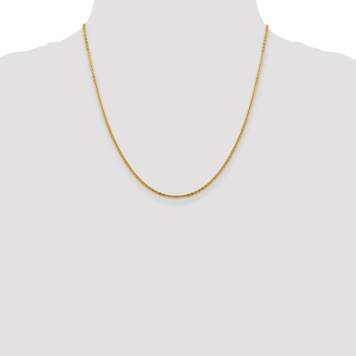 Gold 1.95mm Cable Chain, 20" - Chain - Design Jewellers Edmonton