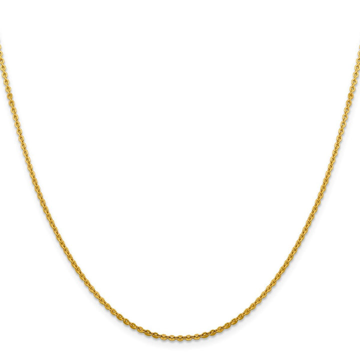 Gold 1.95mm Cable Chain, 20" - Chain - Design Jewellers Edmonton