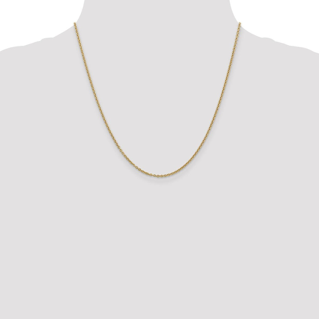 Gold 1.95mm Cable Chain, 20