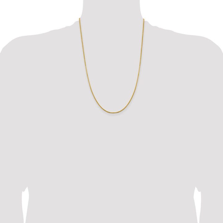 Gold 1.95mm Cable Chain, 24" - Chain - Design Jewellers Edmonton