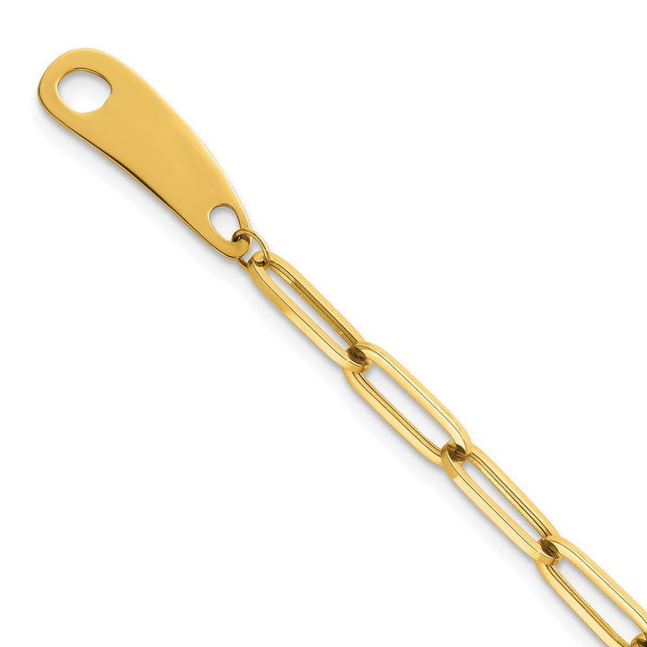 Gold 1.9mm Paperclip Bracelet, 7.5" - Bracelet - Design Jewellers Edmonton