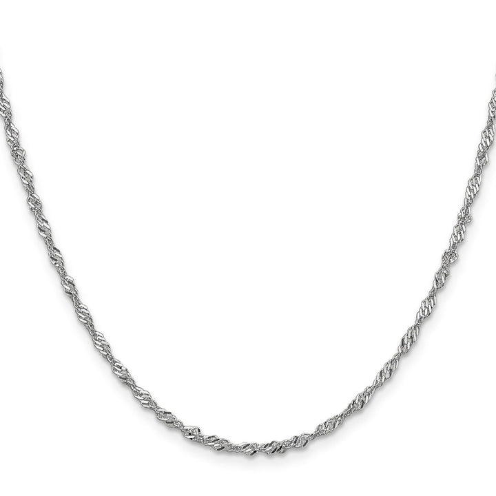 Gold 1.9mm Singapore Chain, 16" - Chain - Design Jewellers Edmonton
