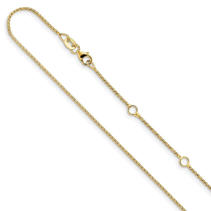 Gold 1mm Franco Chain, 16" - Chain - Design Jewellers Edmonton