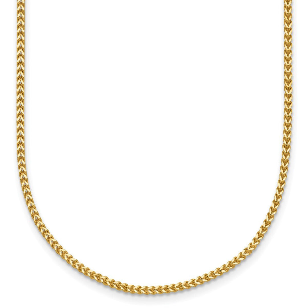 Gold 1mm Franco Chain, 16"
