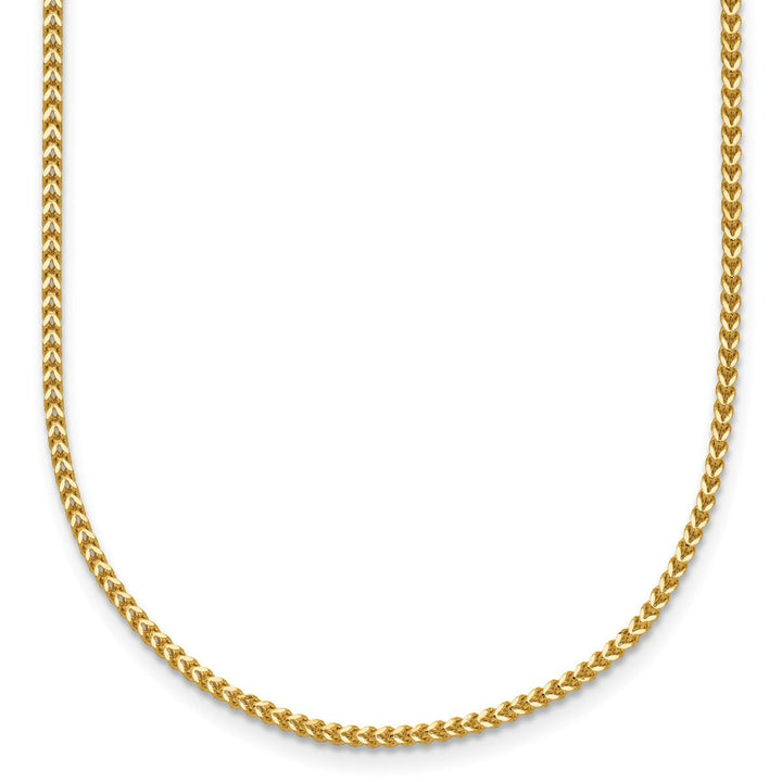 Gold 1mm Franco Chain, 16" - Chain - Design Jewellers Edmonton