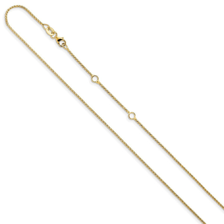 Gold 1mm Franco Chain, 16" - Chain - Design Jewellers Edmonton