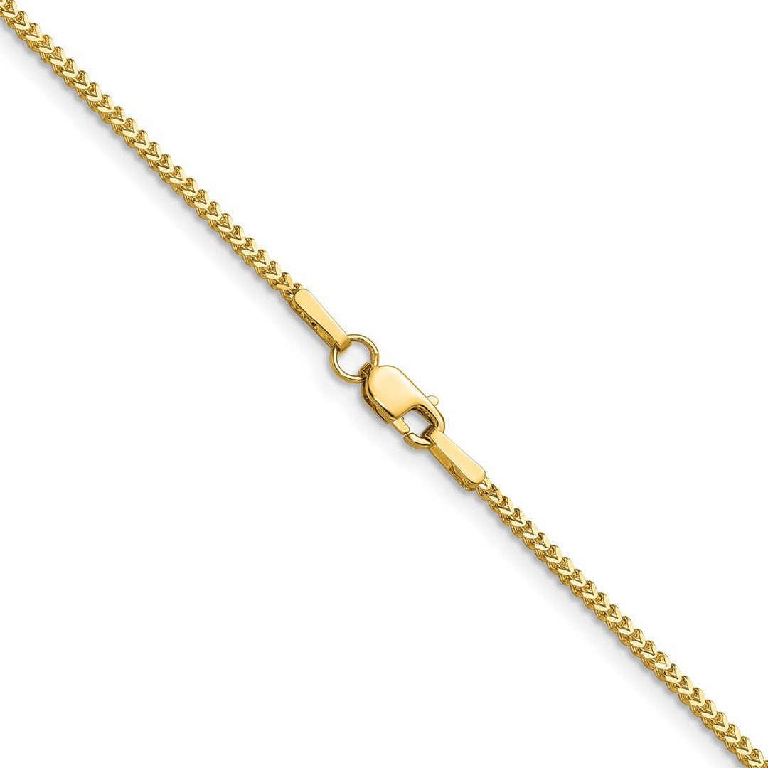 Gold 1mm Franco Chain, 16