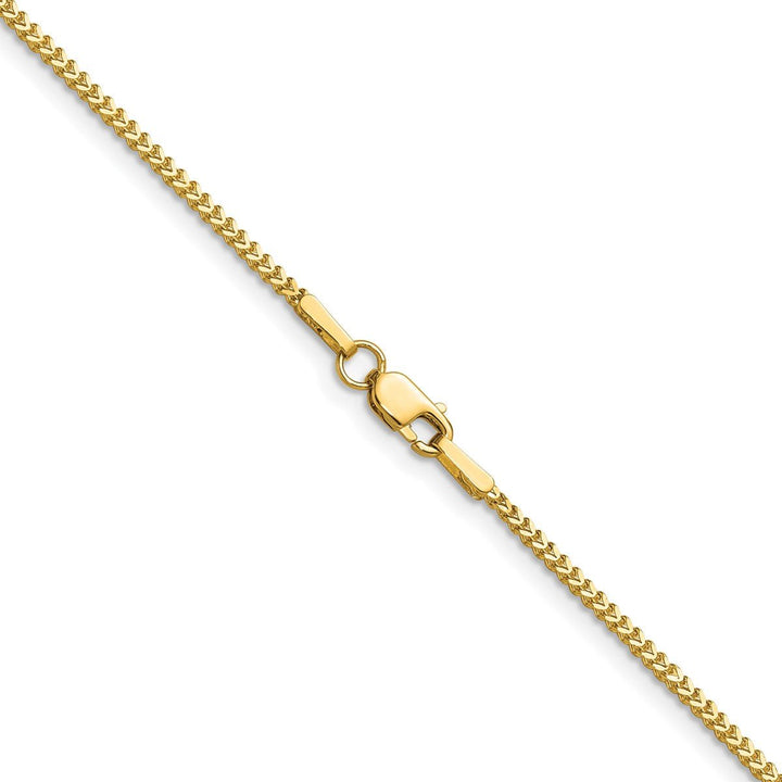 Gold 1mm Franco Chain, 16" - Chain - Design Jewellers Edmonton