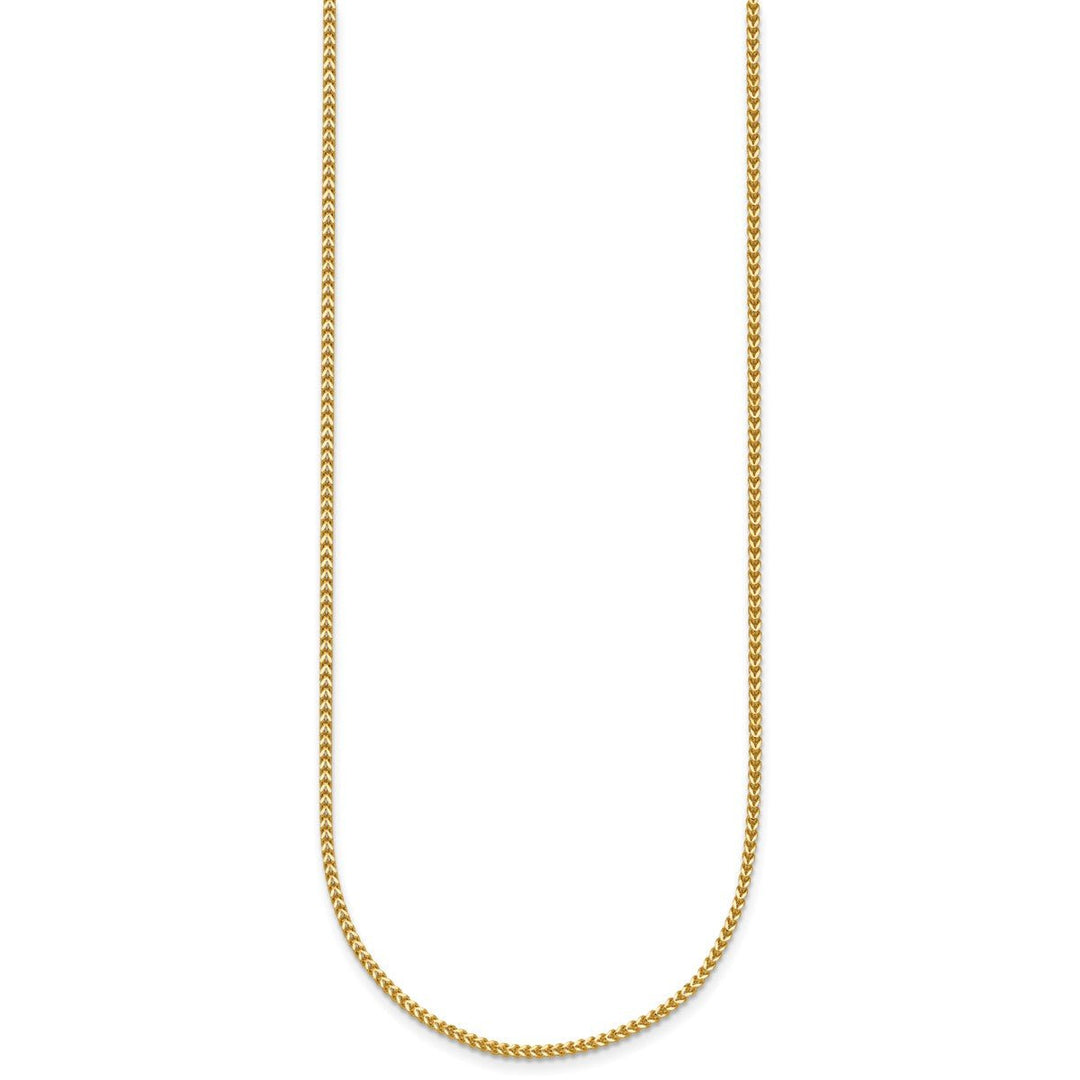 Gold 1mm Franco Chain, 16