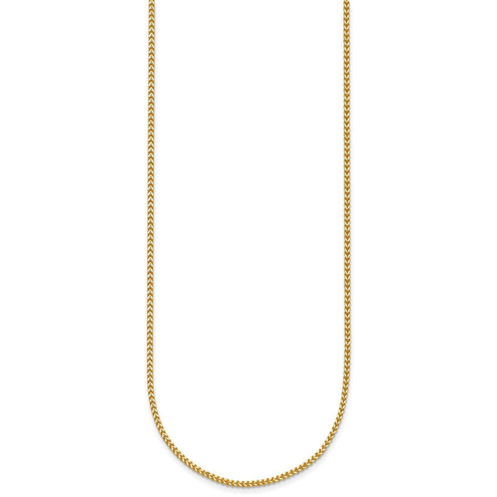 Gold 1mm Franco Chain, 16" - Chain - Design Jewellers Edmonton