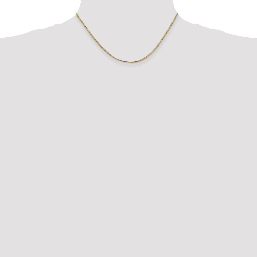 Gold 1mm Franco Chain, 16