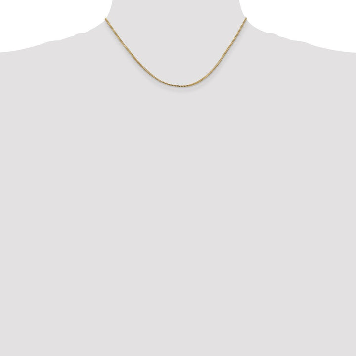 Gold 1mm Franco Chain, 16" - Chain - Design Jewellers Edmonton