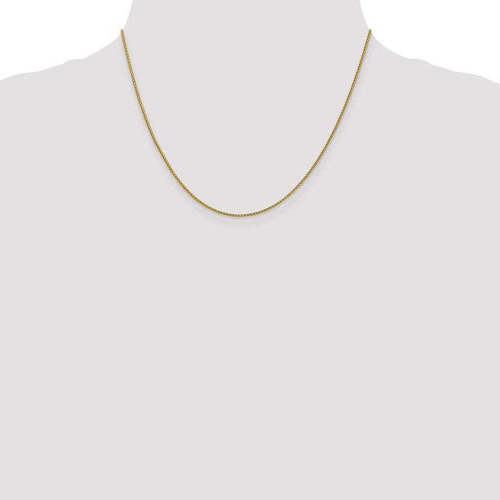 Gold 1mm Franco Chain, 18" - Chain - Design Jewellers Edmonton