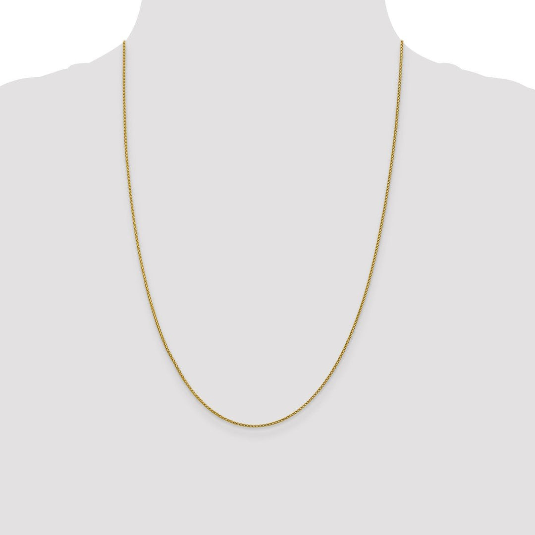 Gold 1mm Franco Chain, 24