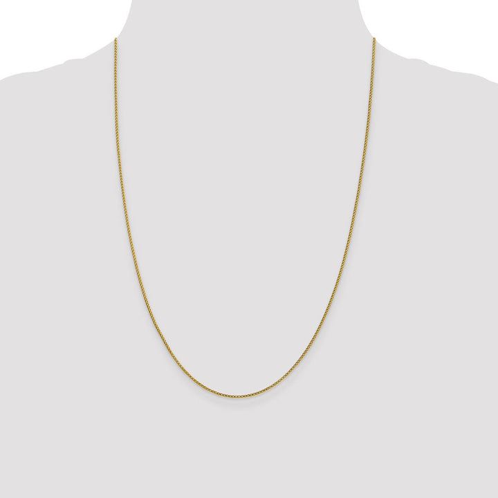 Gold 1mm Franco Chain, 24" - Chain - Design Jewellers Edmonton