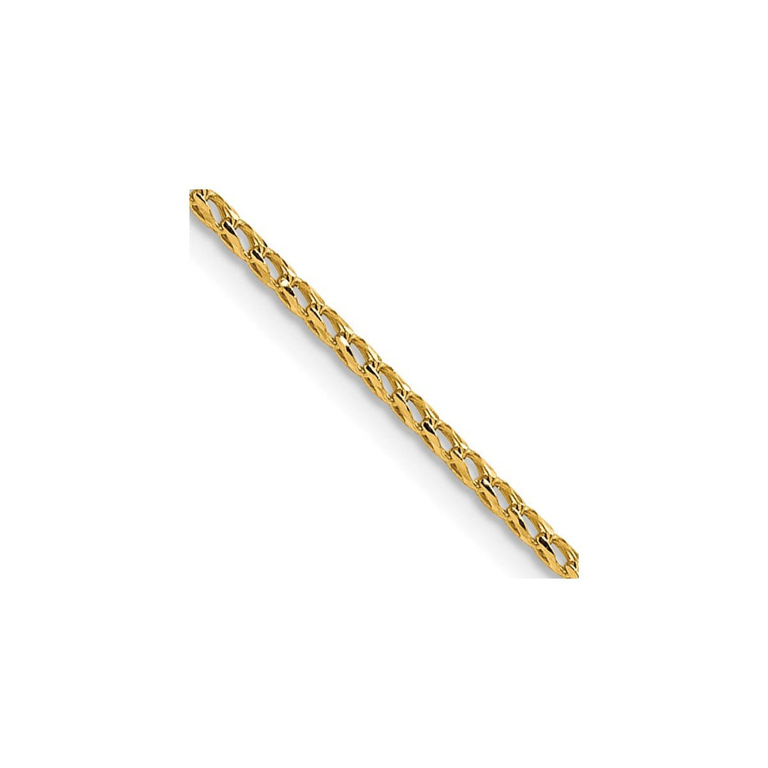 Gold 1mm Franco Chain, 24"