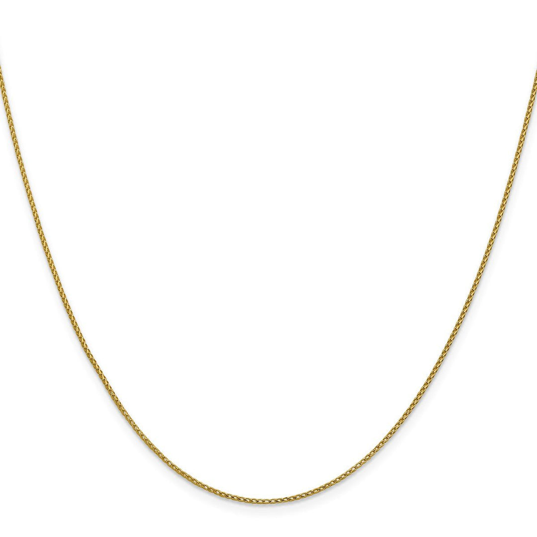 Gold 1mm Franco Chain, 24
