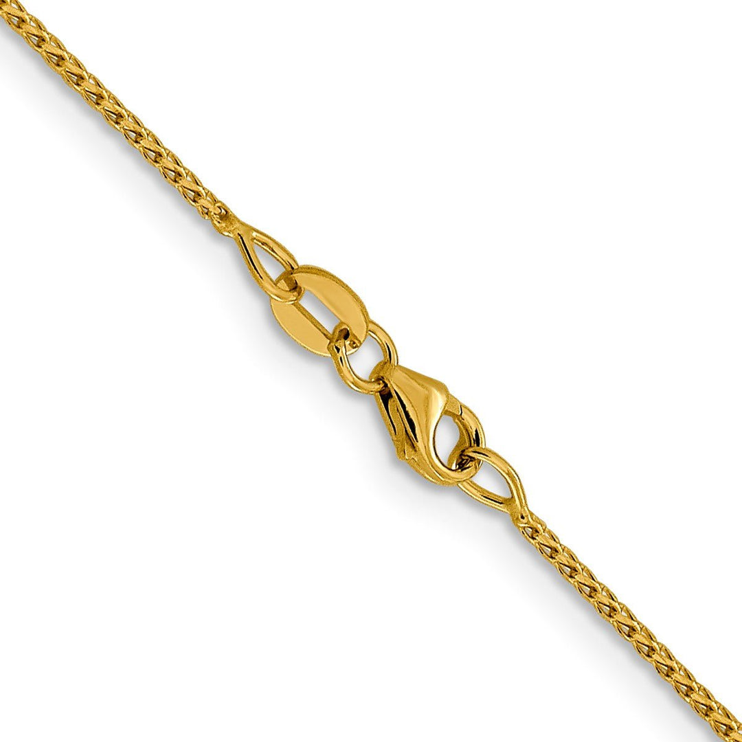 Gold 1mm Franco Chain, 24