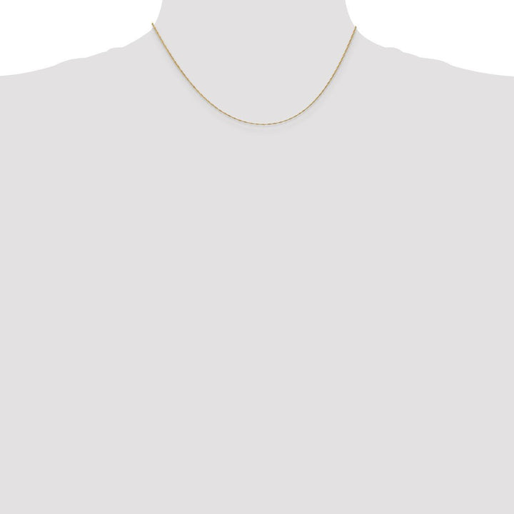 Gold 1mm Singapore Chain, 16" - Chain - Design Jewellers Edmonton
