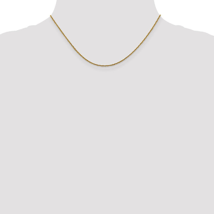 Gold 1mm Singapore Chain, 16" - Chain - Design Jewellers Edmonton