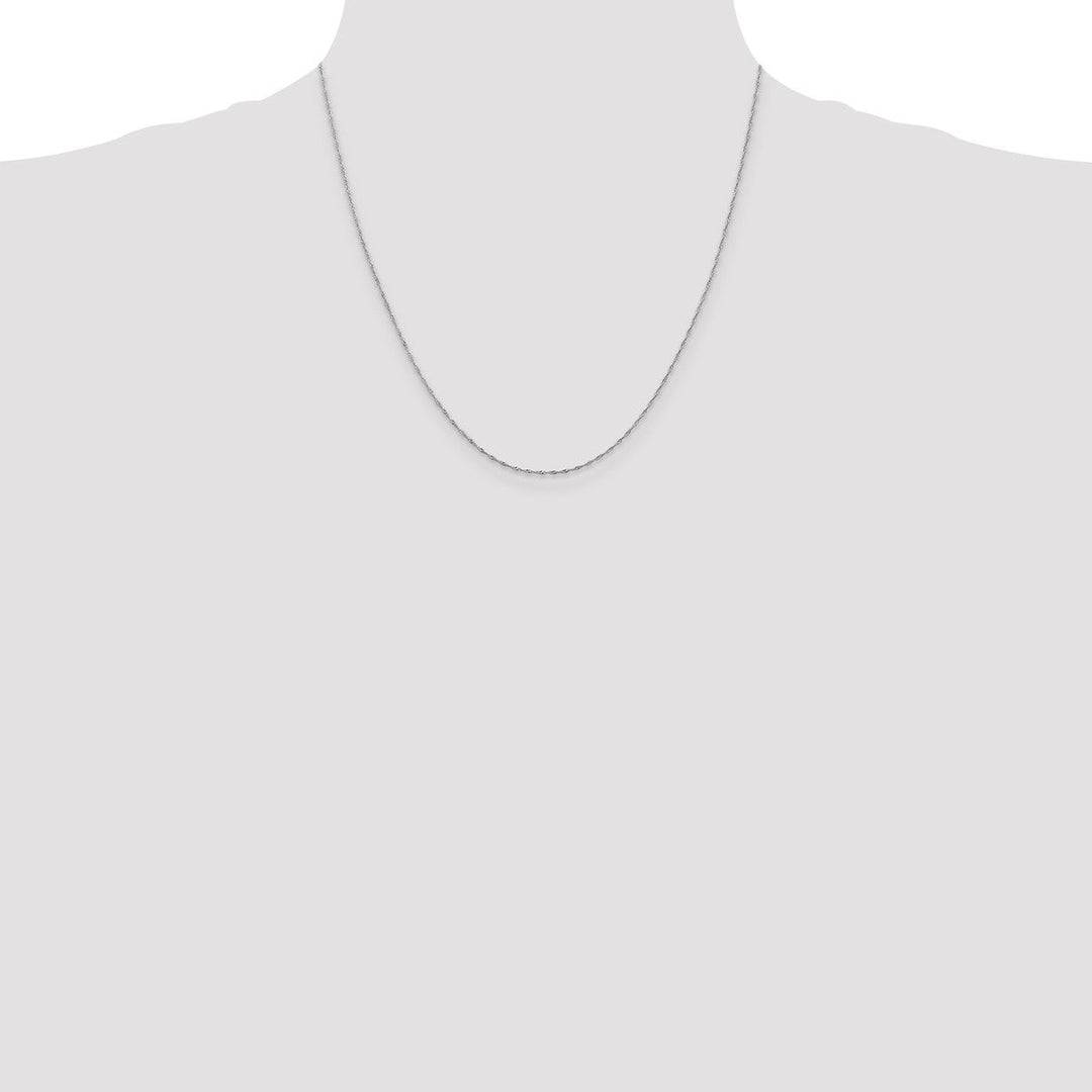 Gold 1mm Singapore Chain, 20