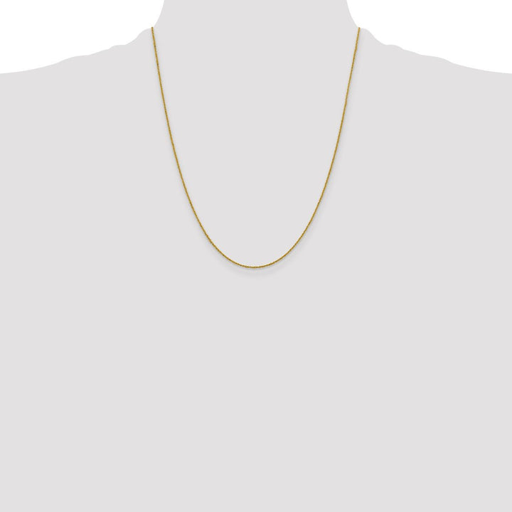 Gold 1mm Singapore Chain, 22" - Chain - Design Jewellers Edmonton