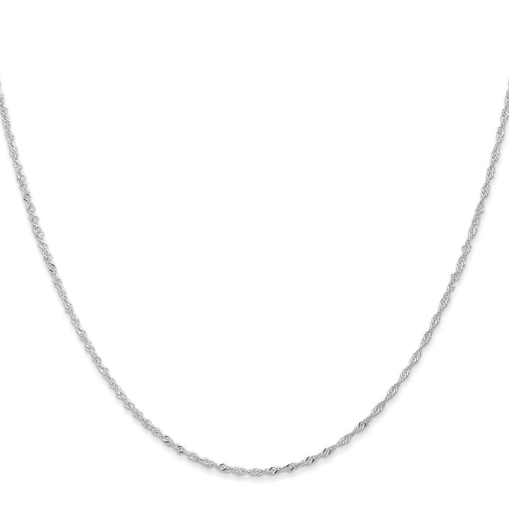 Gold 1mm Singapore Chain, 22" - Chain - Design Jewellers Edmonton