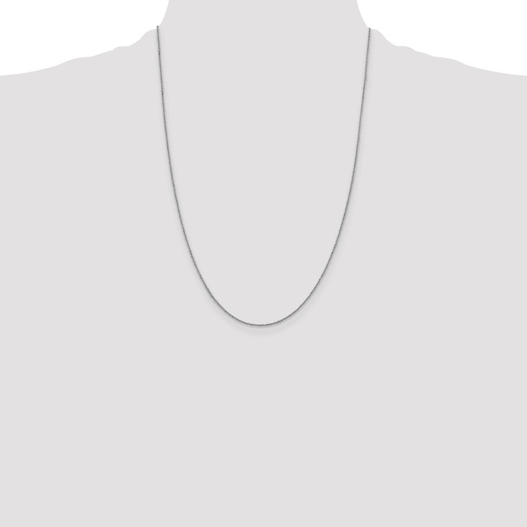 Gold 1mm Singapore Chain, 24