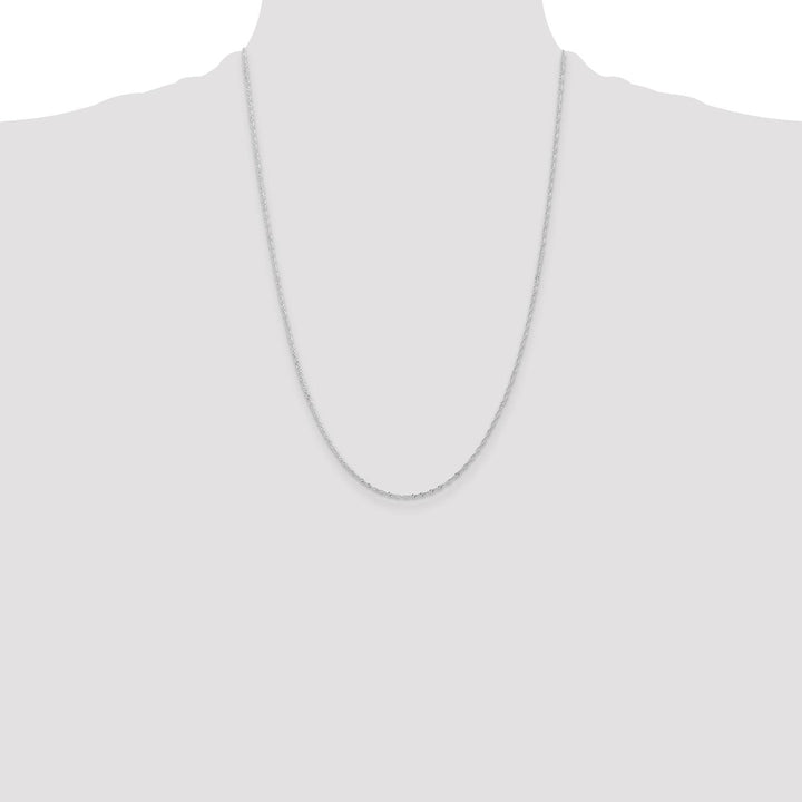 Gold 1mm Singapore Chain, 24" - Chain - Design Jewellers Edmonton