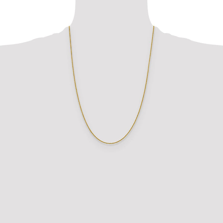 Gold 1mm Singapore Chain, 24" - Chain - Design Jewellers Edmonton