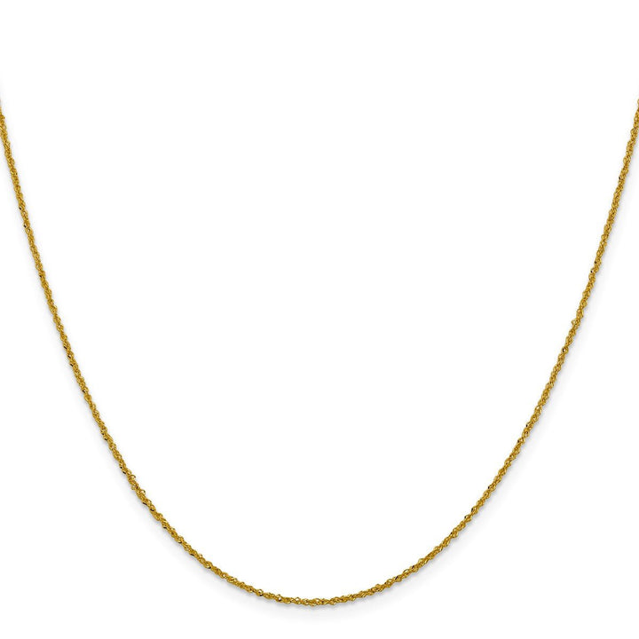 Gold 1mm Singapore Chain, 24" - Chain - Design Jewellers Edmonton