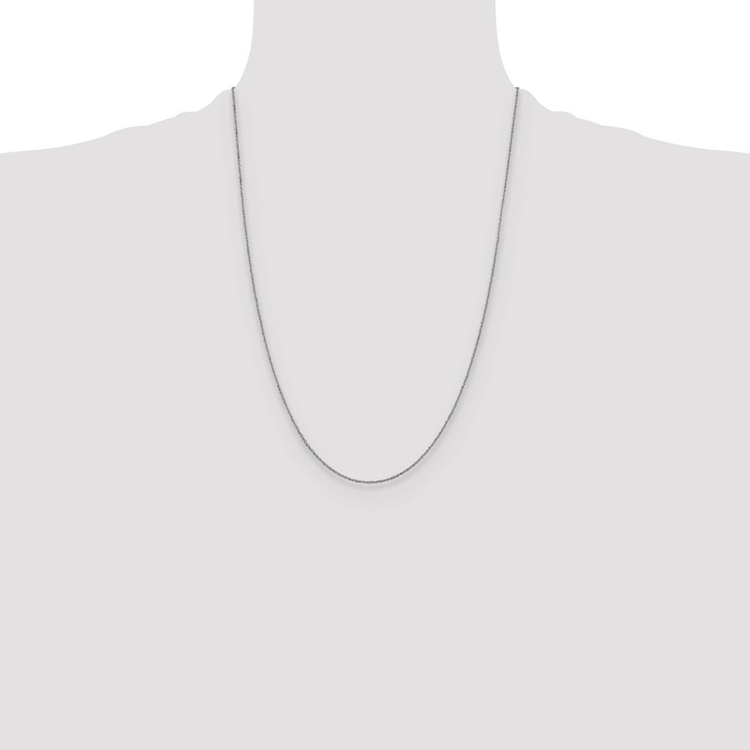 Gold 1mm Singapore Chain, 24