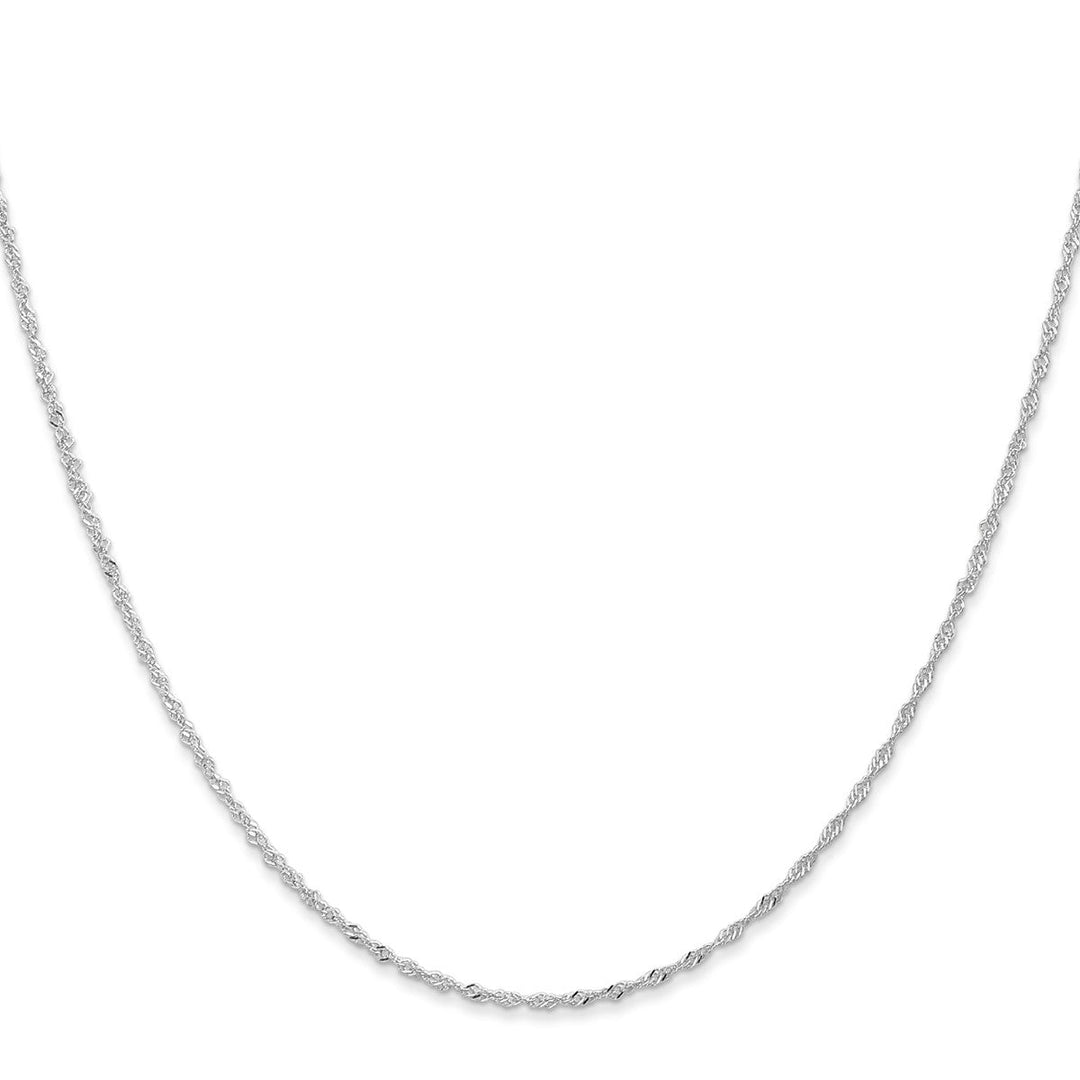 Gold 1mm Singapore Chain, 24