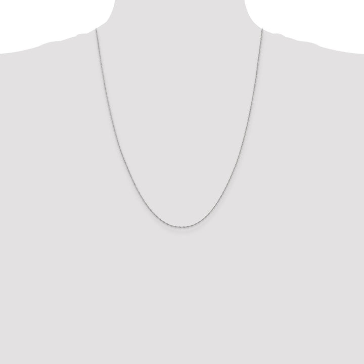 Gold 1mm Singapore Chain, 24" - Chain - Design Jewellers Edmonton