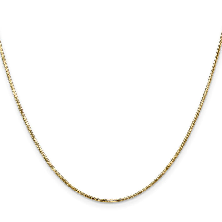 Gold 1mm Snake Chain, 24" - Chain - Design Jewellers Edmonton
