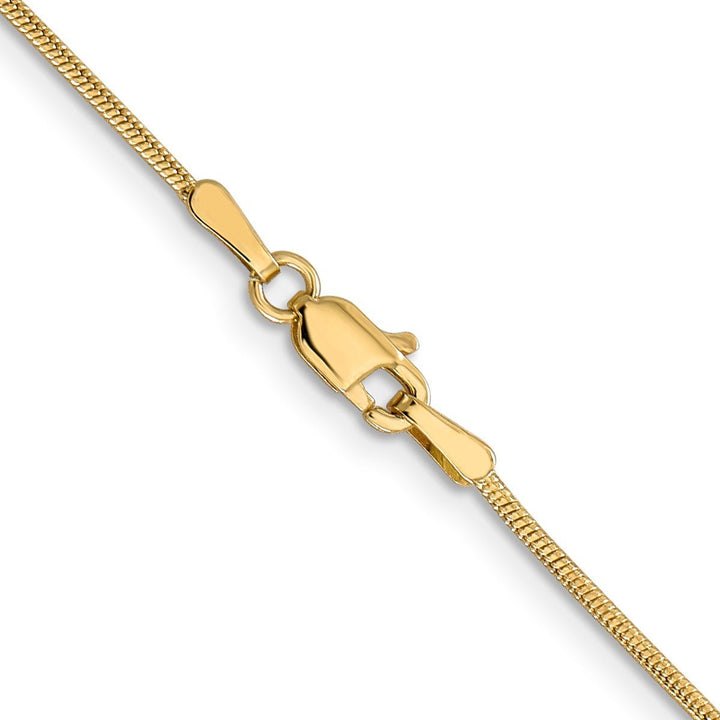 Gold 1mm Snake Chain, 24" - Chain - Design Jewellers Edmonton