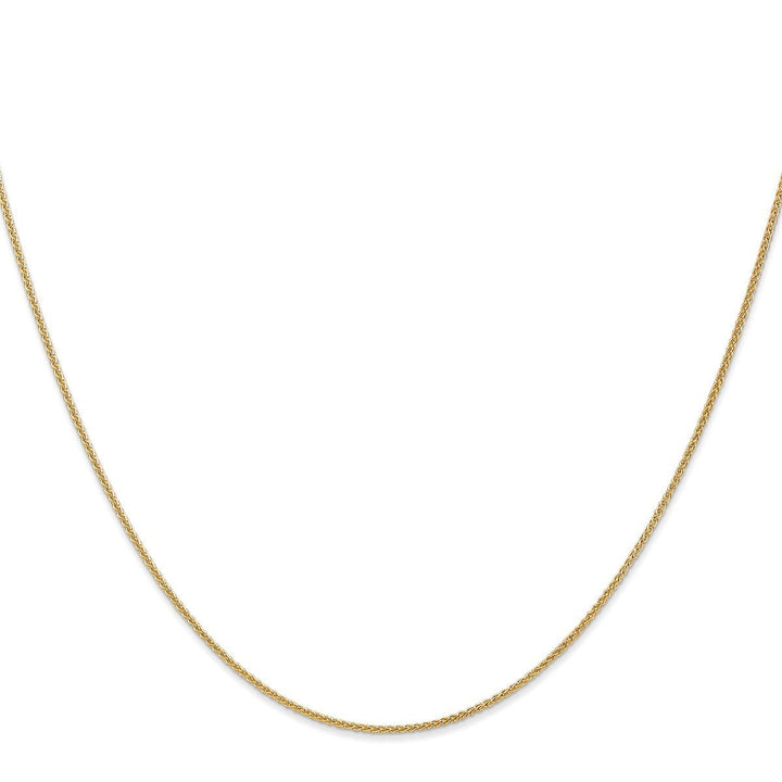 Gold 1mm Spiga (Wheat) Chain, 16" - Chain - Design Jewellers Edmonton
