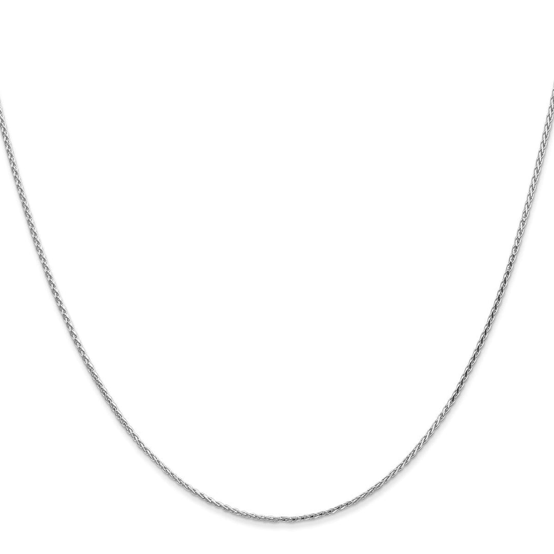 Gold 1mm Spiga (Wheat) Chain, 16