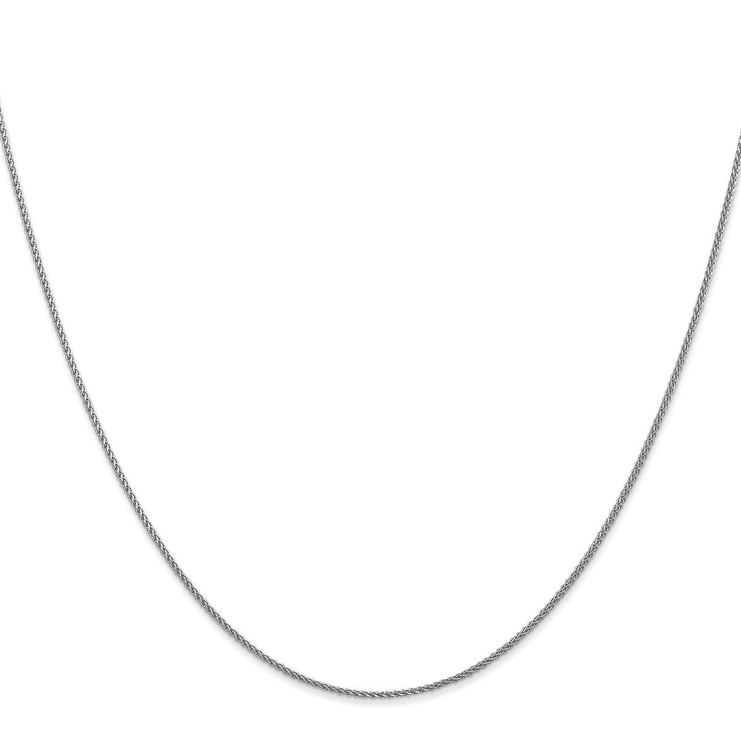 Gold 1mm Spiga (Wheat) Chain, 16