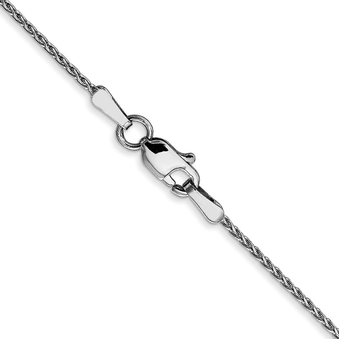 Gold 1mm Spiga (Wheat) Chain, 16