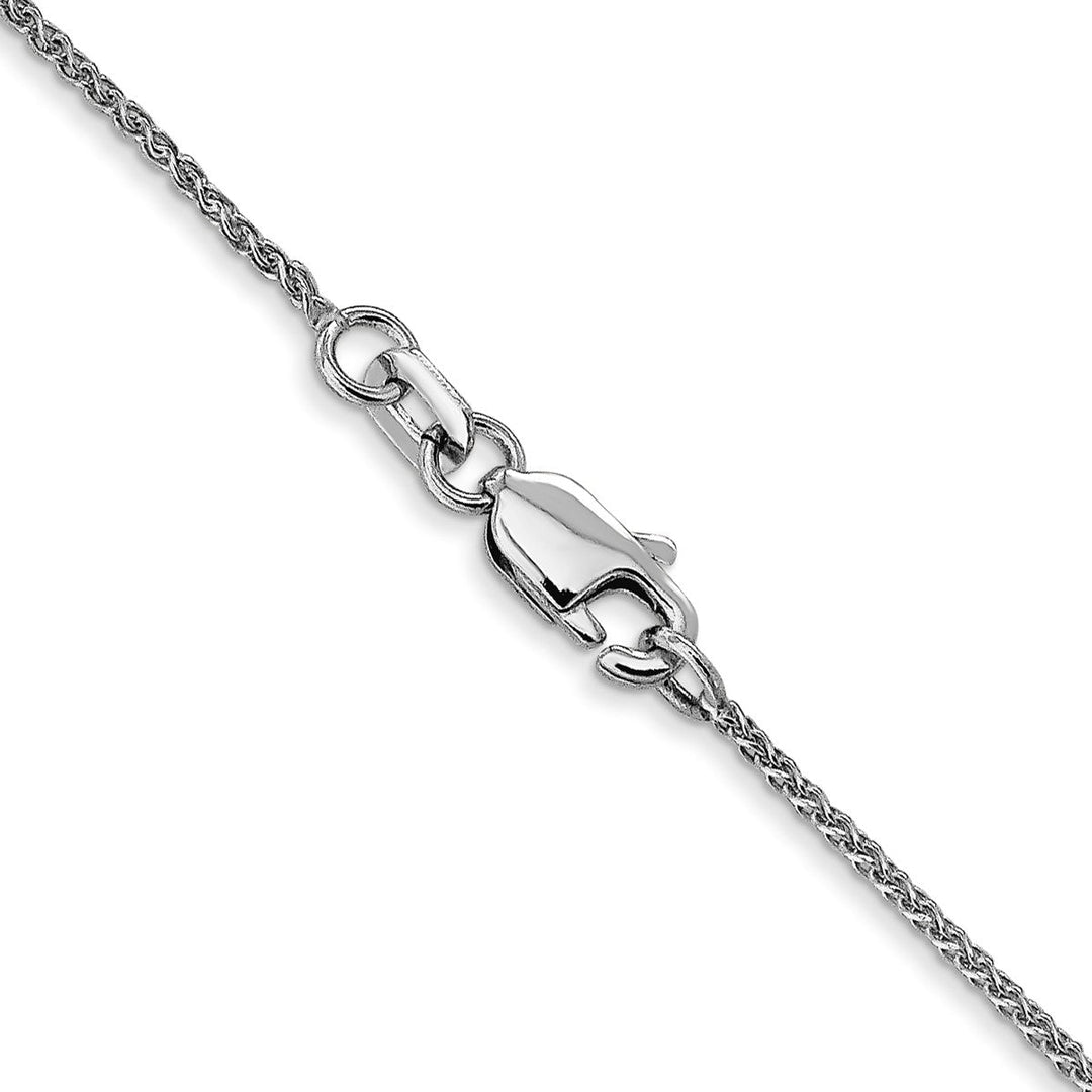 Gold 1mm Spiga (Wheat) Chain, 18