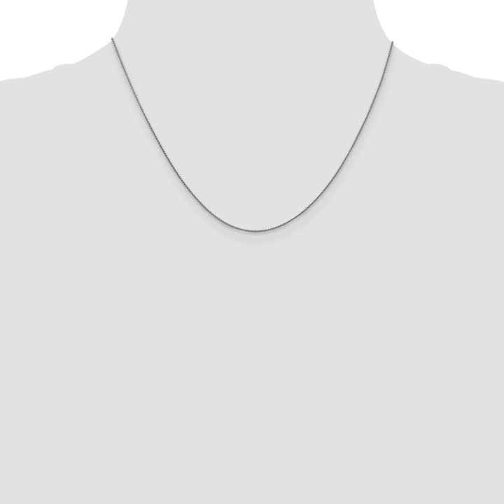 Gold 1mm Spiga (Wheat) Chain, 18" - Chain - Design Jewellers Edmonton