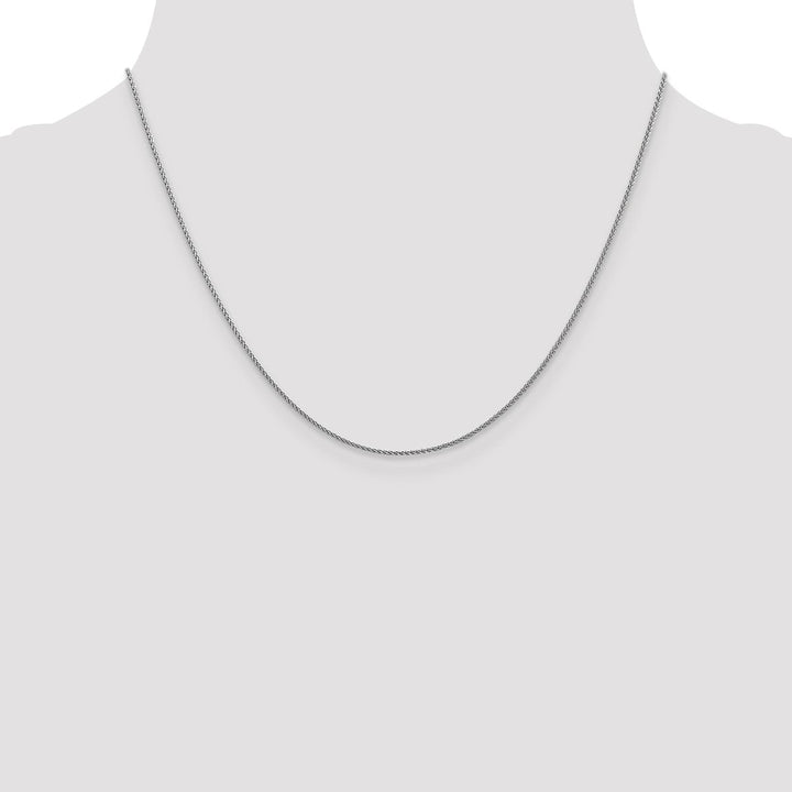 Gold 1mm Spiga (Wheat) Chain, 18" - Chain - Design Jewellers Edmonton