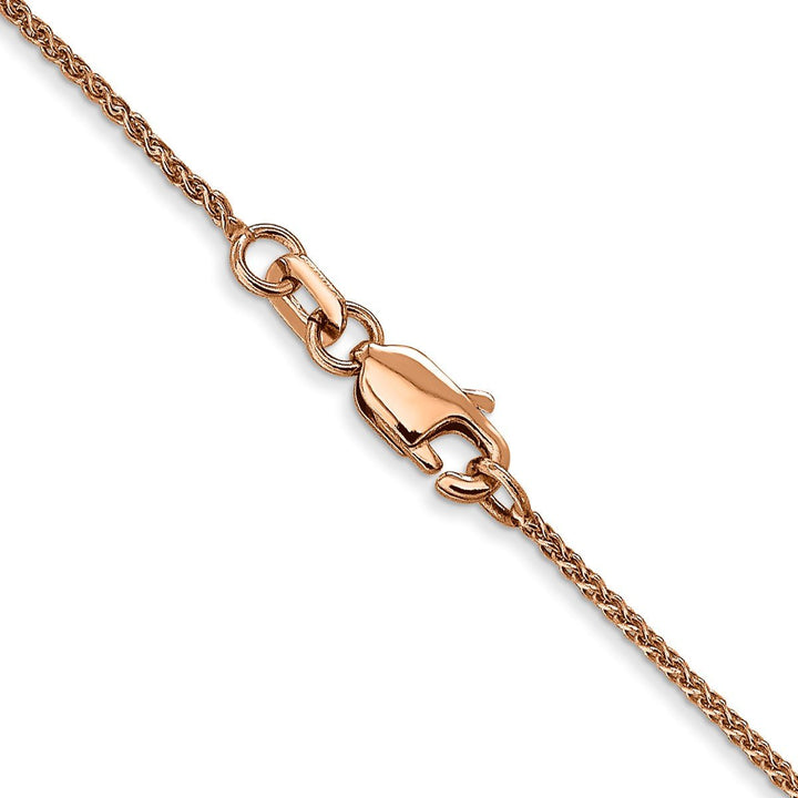 Gold 1mm Spiga (Wheat) Chain, 18" - Chain - Design Jewellers Edmonton