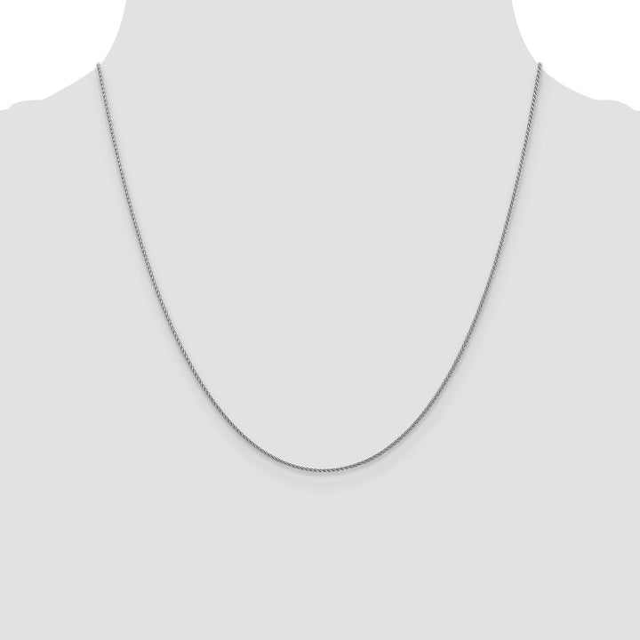 Gold 1mm Spiga (Wheat) Chain, 20" - Chain - Design Jewellers Edmonton