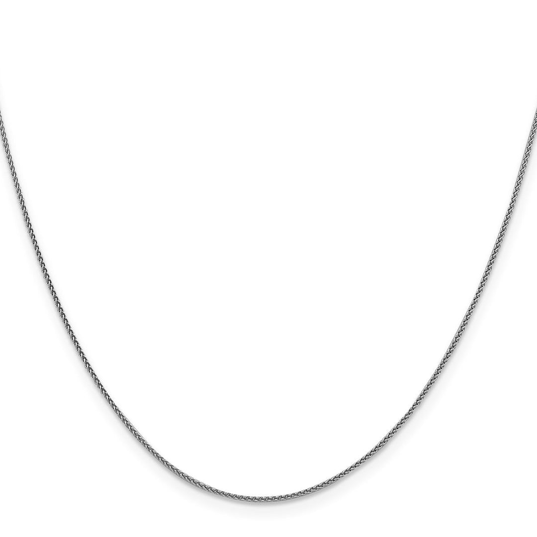 Gold 1mm Spiga (Wheat) Chain, 20