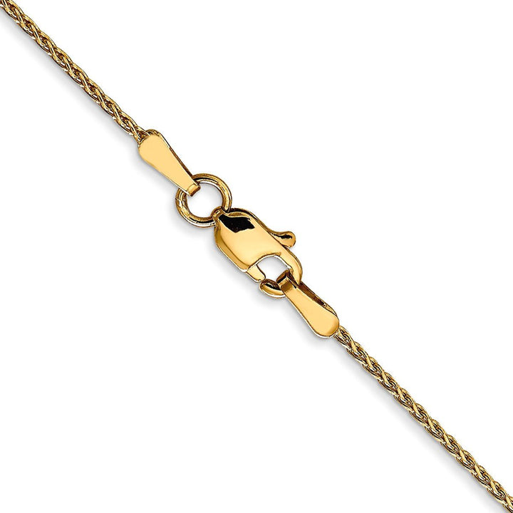 Gold 1mm Spiga (Wheat) Chain, 20" - Chain - Design Jewellers Edmonton