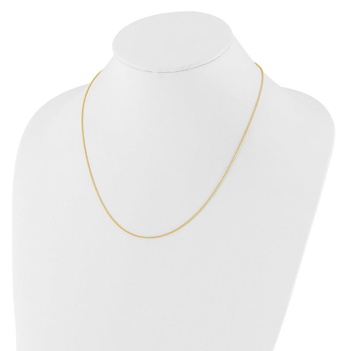 Gold 1mm Spiga (Wheat) Chain, 22" - Chain - Design Jewellers Edmonton