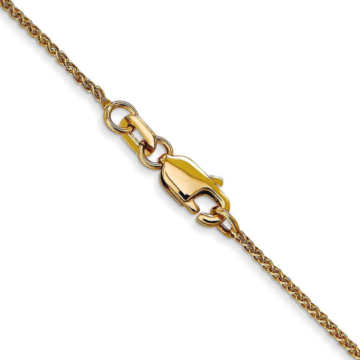 Gold 1mm Spiga (Wheat) Chain, 22" - Chain - Design Jewellers Edmonton