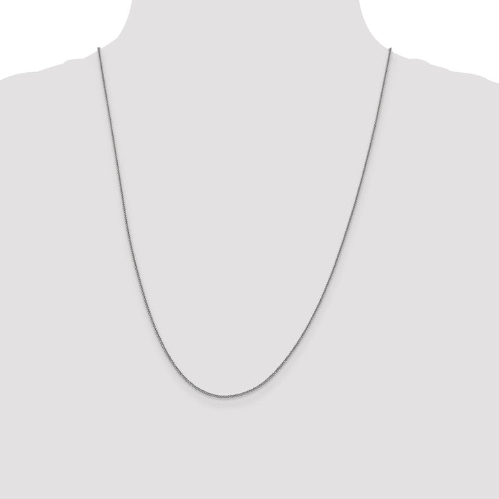 Gold 1mm Spiga (Wheat) Chain, 24" - Chain - Design Jewellers Edmonton